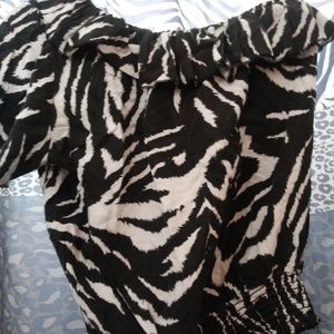 Zebra top size L